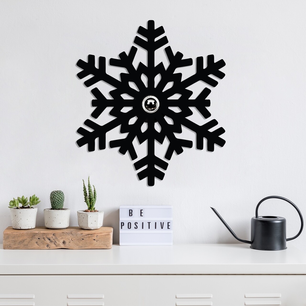 Lampa de perete, Shadow, 606 - A, E27, 100 W, metal/MDF, negru - imagine 7